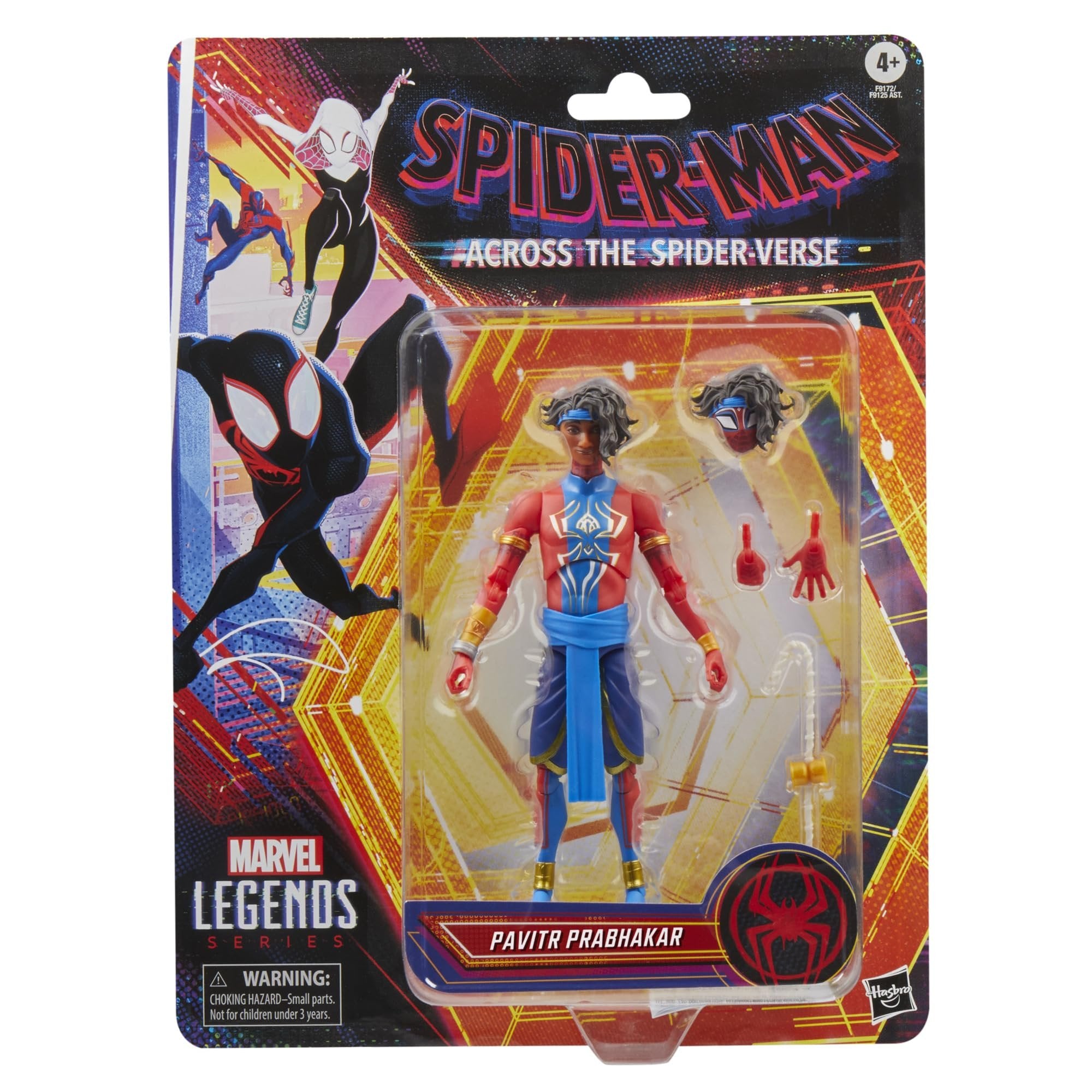 Marvel Legends Series Pavitr Prabhakar, Spider-Man: Across The Spider-Verse Collectible 6 Inch Action Figure