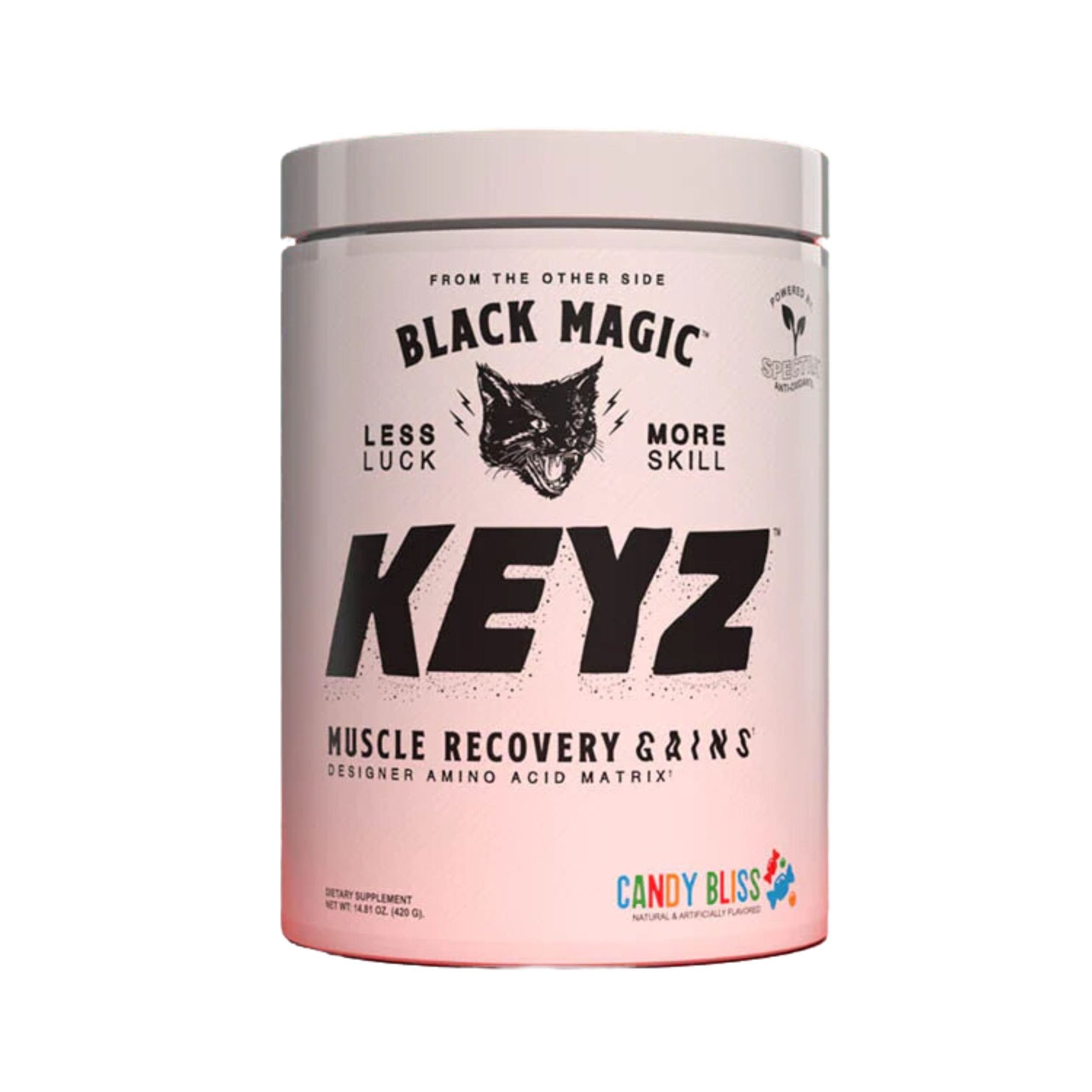 Black Magic Supply Keyz Amino Acid Recovery Matrix Powder - Muscle Support - Candy Bliss Flavor - 420g - 30 Servings - Pack of 1