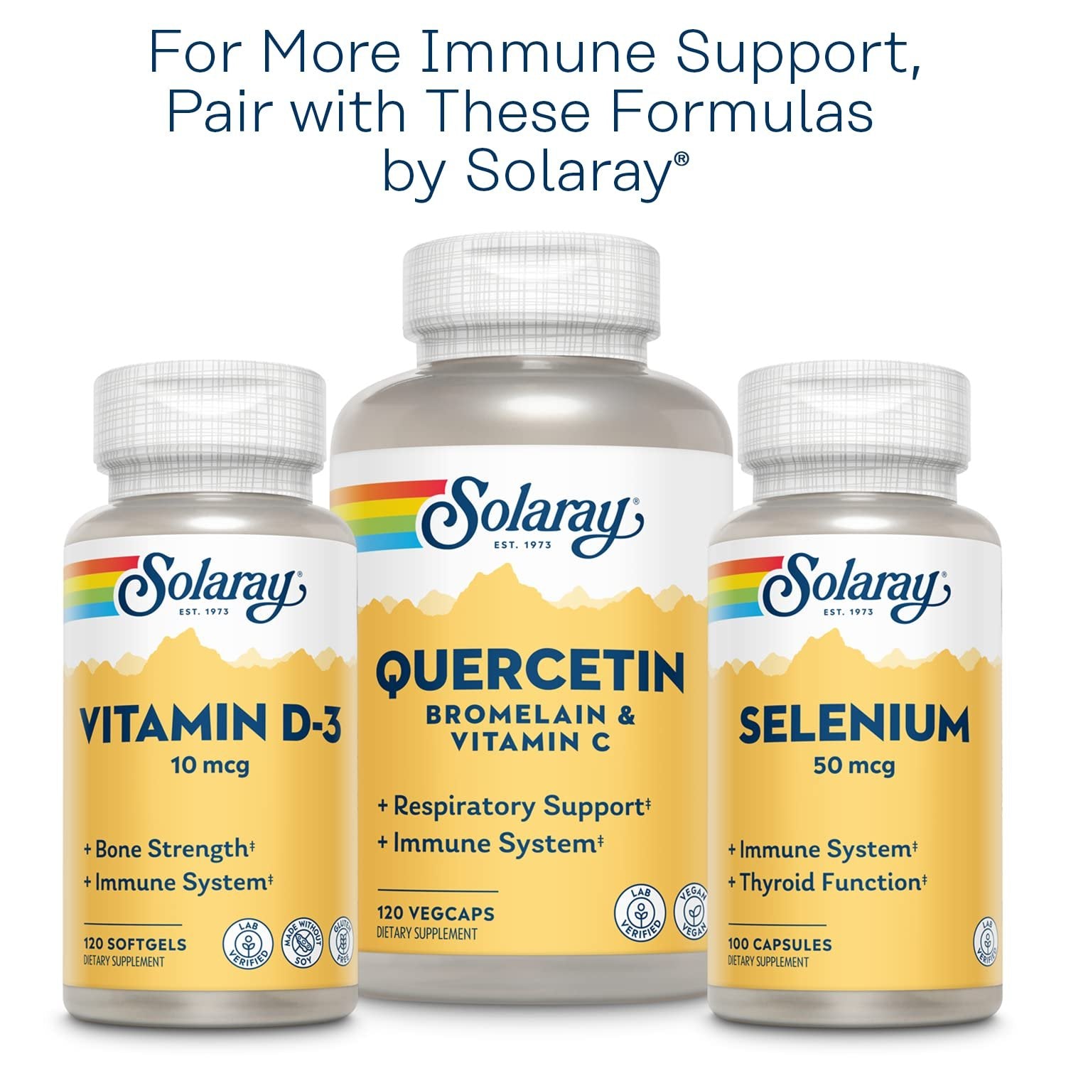 Solaray Zinc 50mg Immune Support Capsules, 100 Count, Vegan, Pumpkin Seed