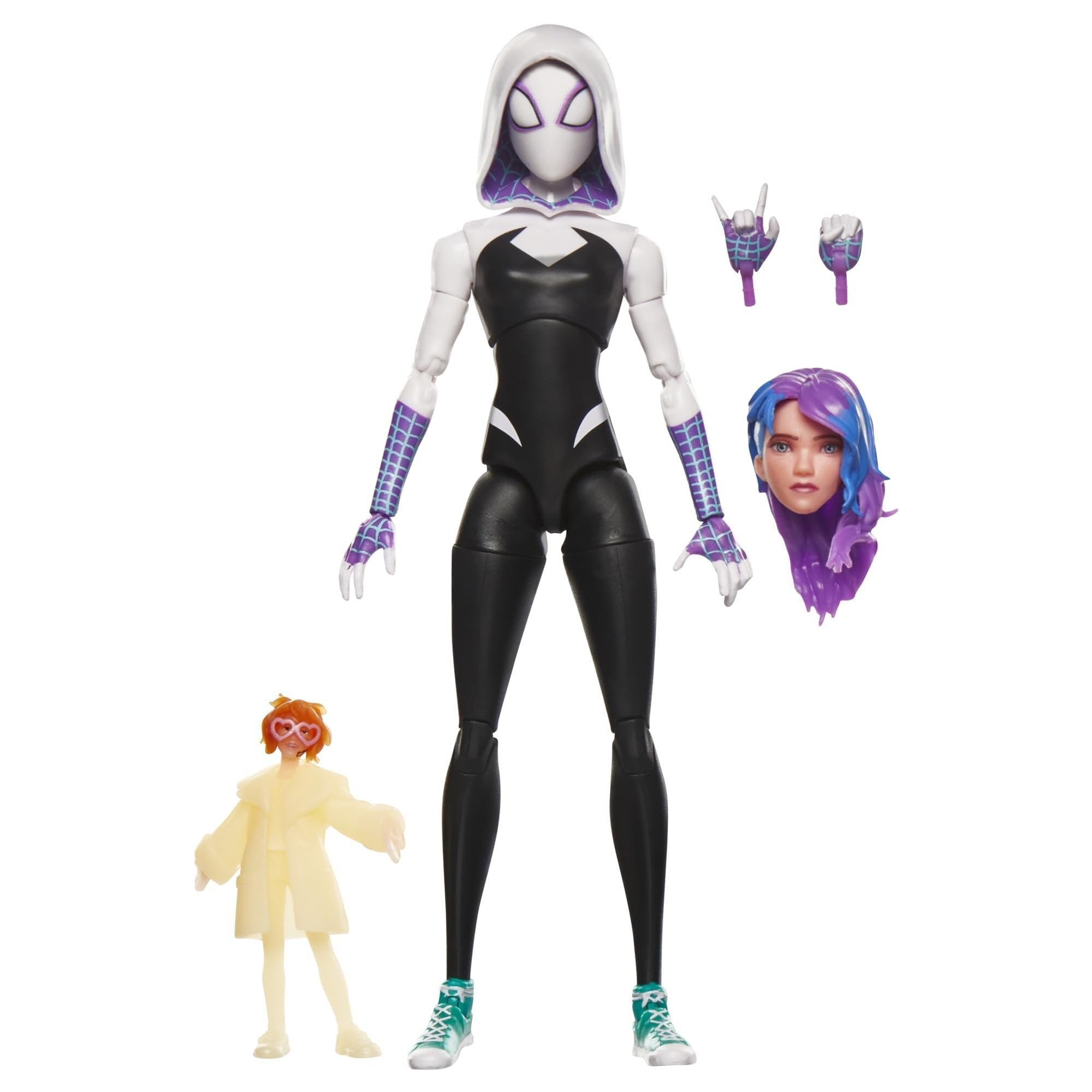 Marvel Legends Series Spider-Gwen, Spider-Man: Across The Spider-Verse Collectible 6 Inch Action Figure