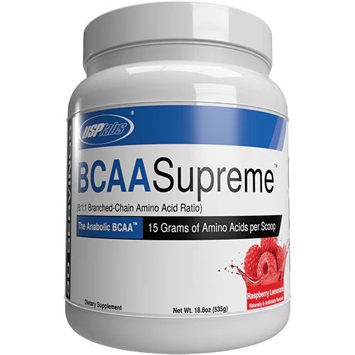 USP Labs BCAA Supreme Powder - Raspberry Lemonade 18.8 oz.