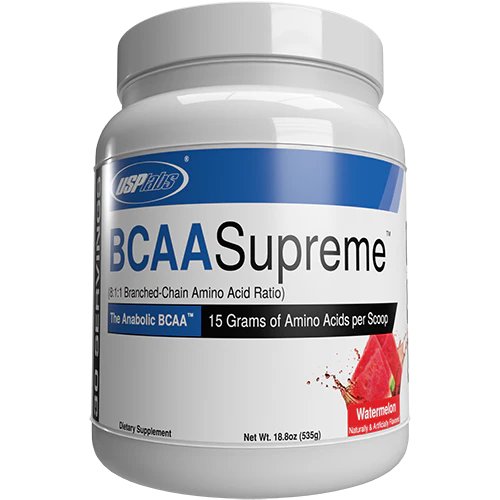 USP Labs BCAA Supreme Powder – Watermelon Flavor (18.8 oz)