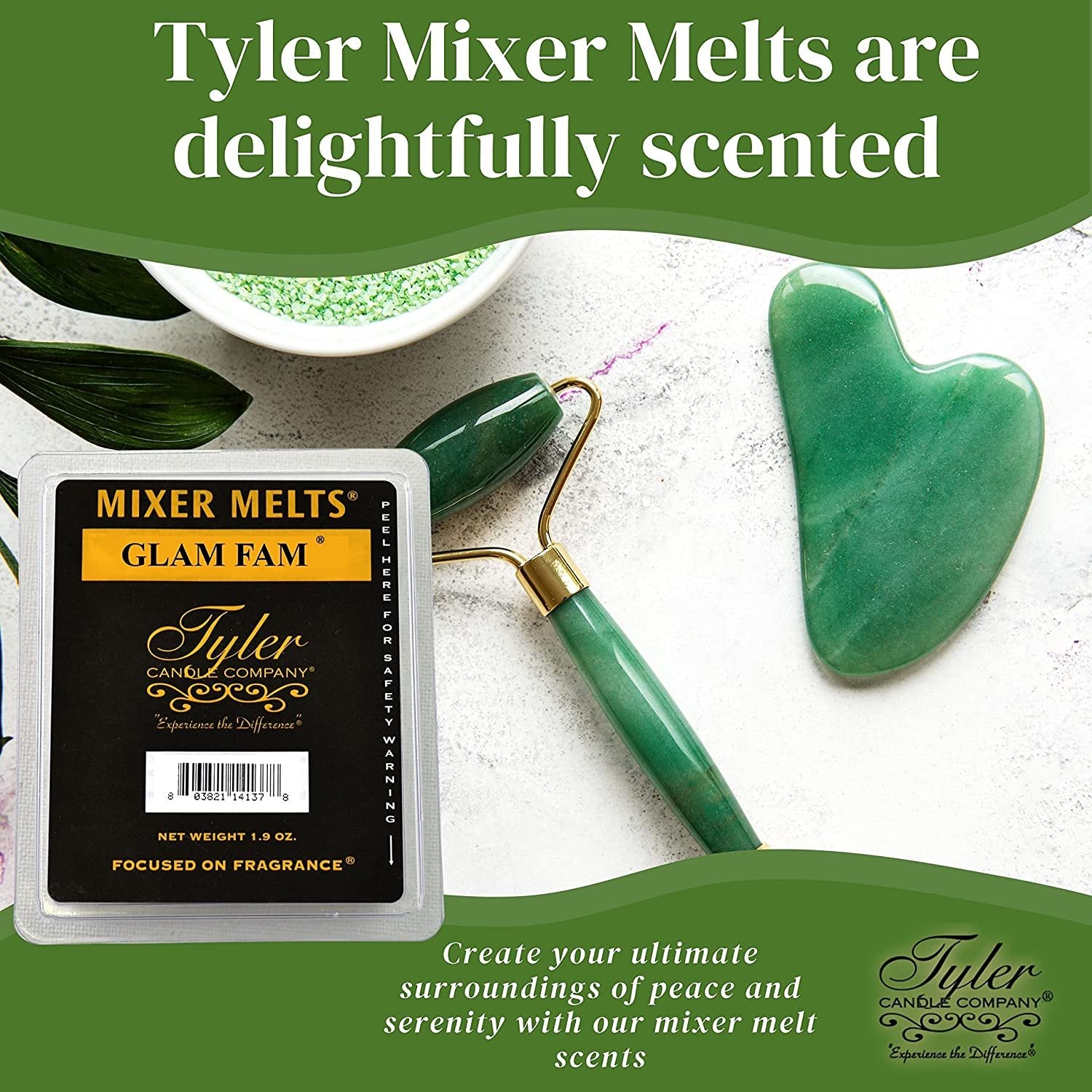 Worldwide Nutrition Tyler Candle Company Tyler Scent Wax Melts - Soy Wax  Scented Mixer Melts with Essential Oils for Wax Warmer - Pack of 4, 6 Bars  per Melt Multi Purpose Key Chain 