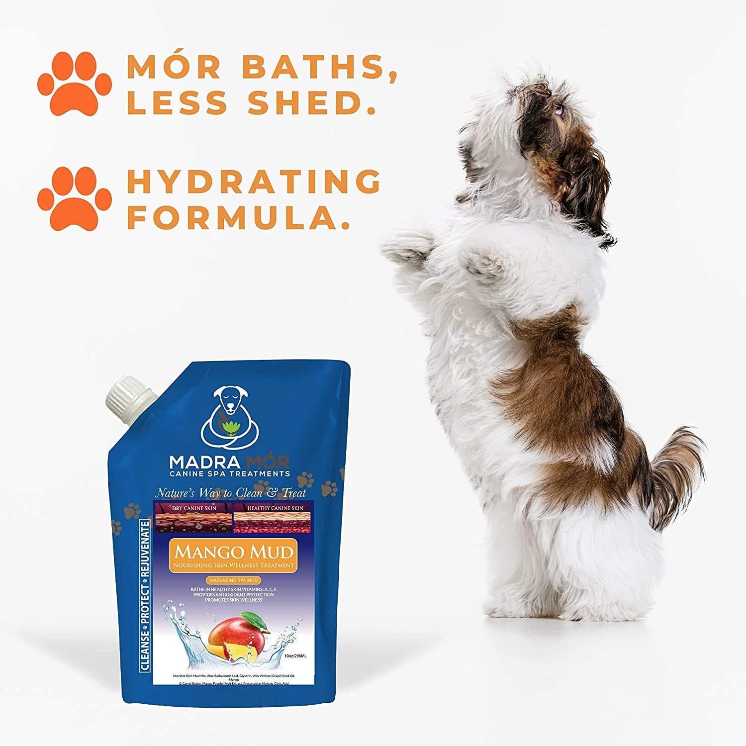 Mud bath shop for dogs skin