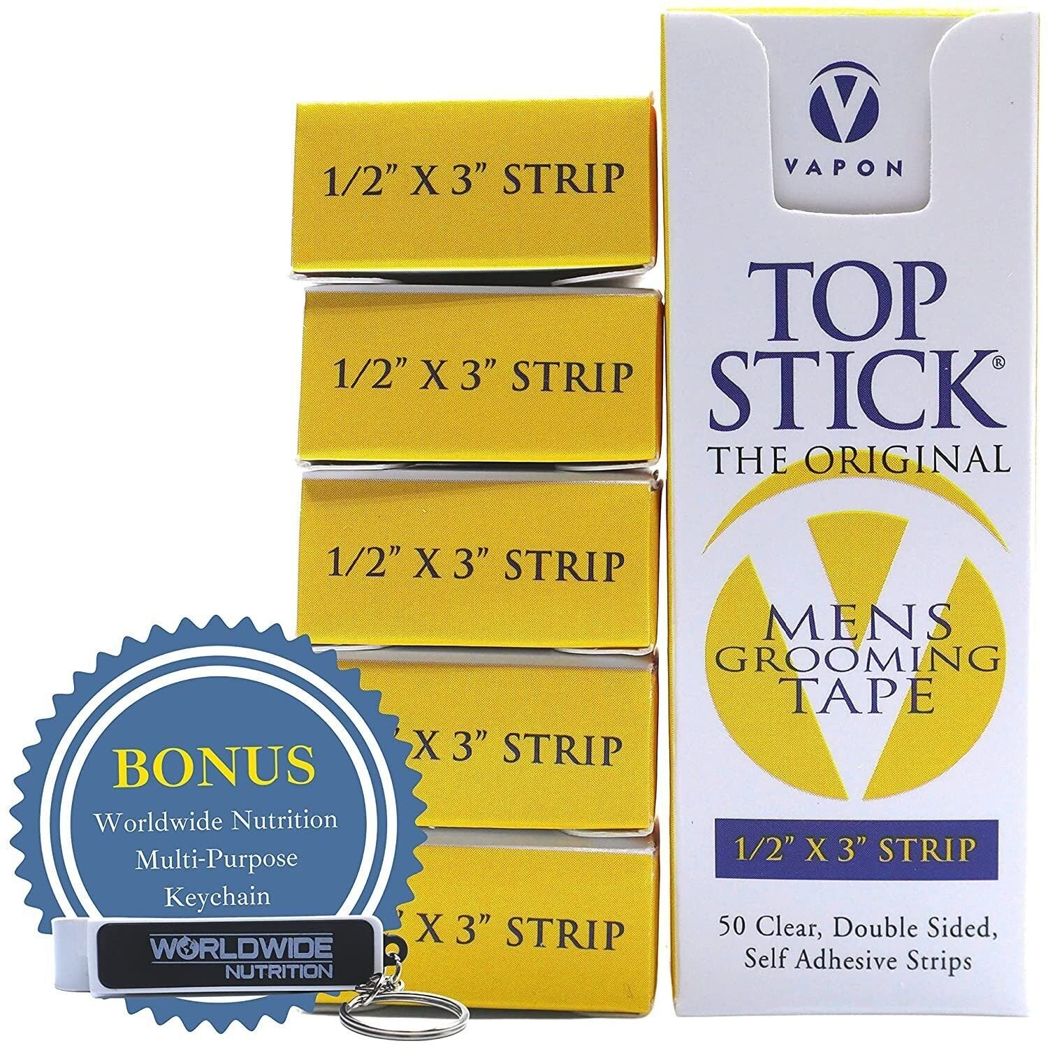 Vapon Topstick The Original Men s Grooming Tape for Toupee or Hairpiec