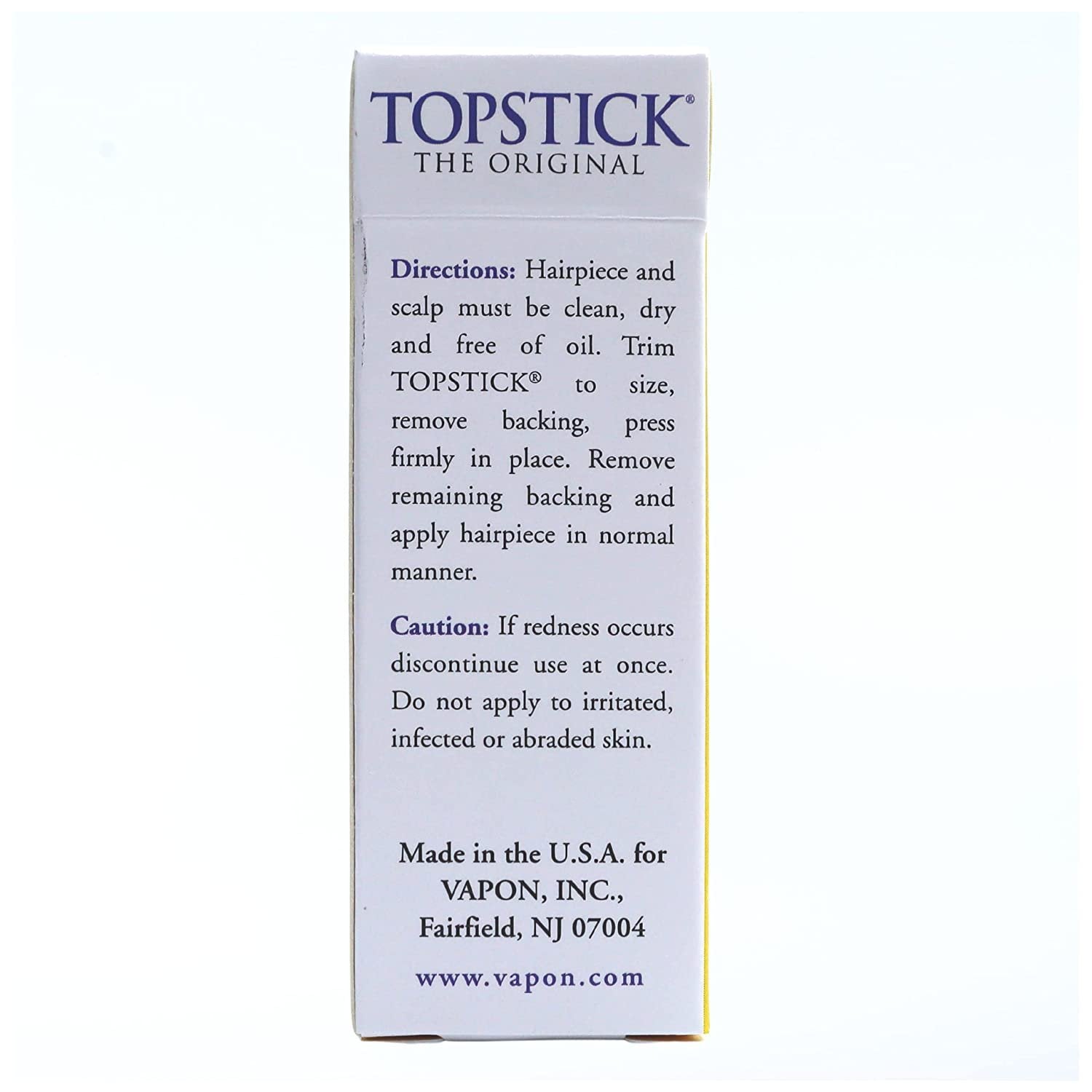 Vapon Topstick 1 X 3 - 50 Strips in each box (2 boxes) Hypo-Allergenic  All Purpose Clear Double Tape