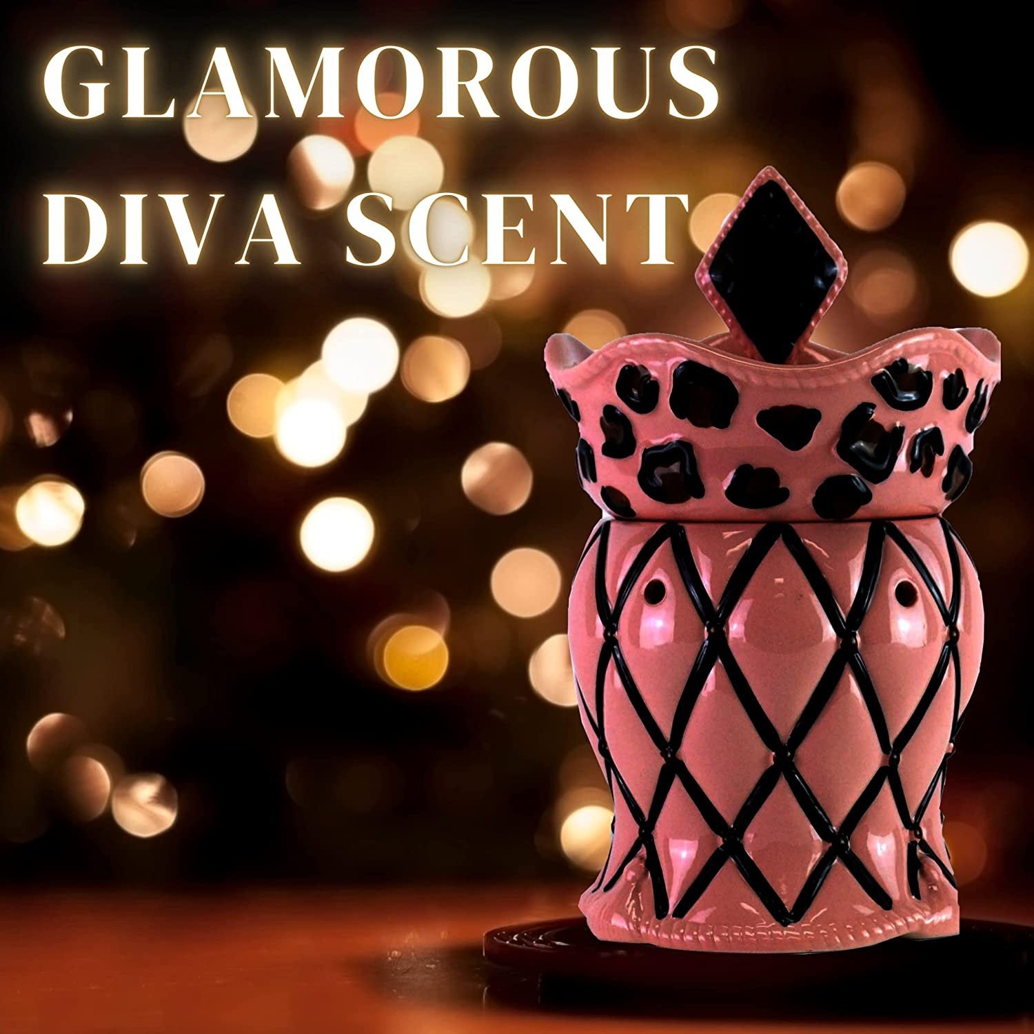 Tyler Candle Company Diva Parisian Gold Fragrance Wax Warmer